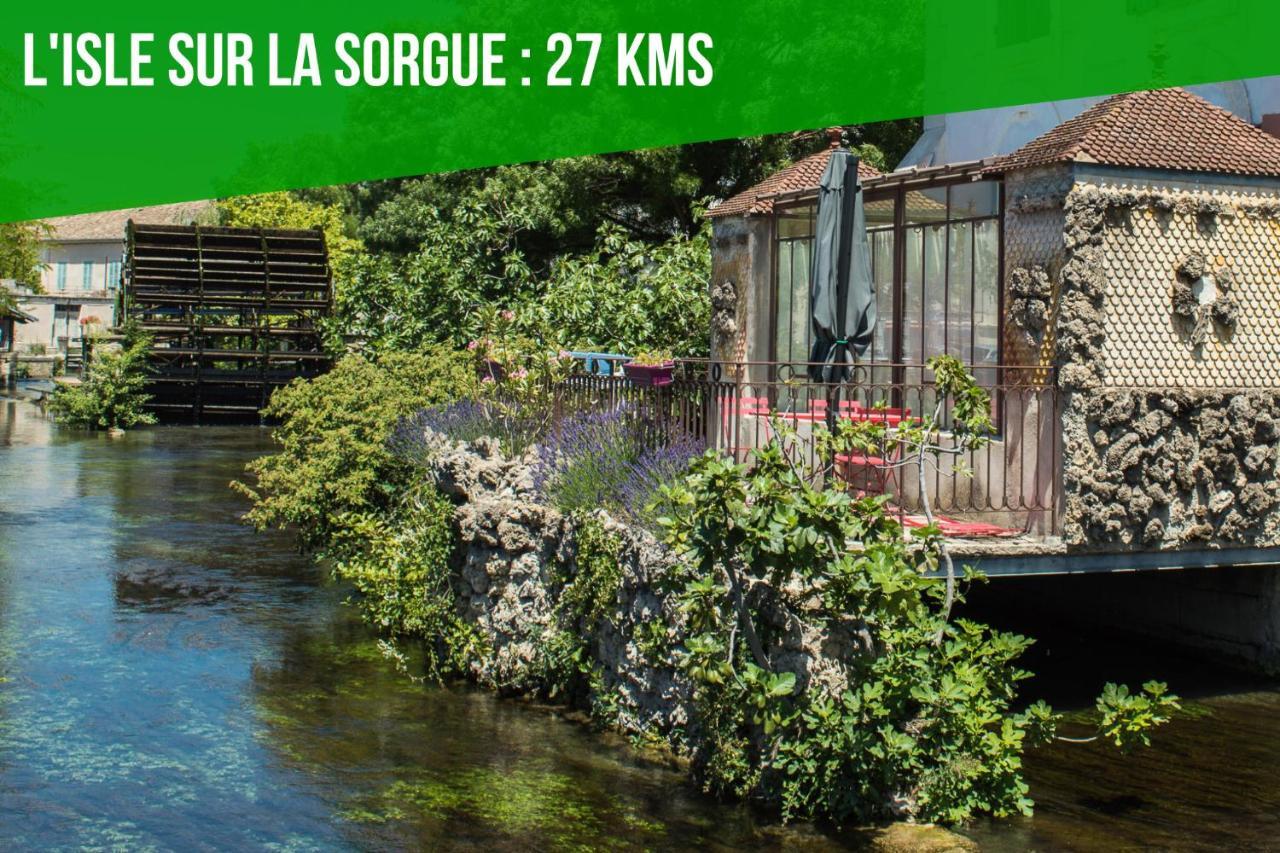 Au Coeur Des Platanes - Parking Gratuit Sous-Terrain - Clim - Balcon Apartment Avignon Bagian luar foto
